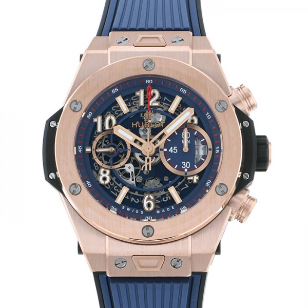 hublot bigbang ウブロ ビッグバン ウニコ キングゴールド ブルー 411.ox.5189.rx