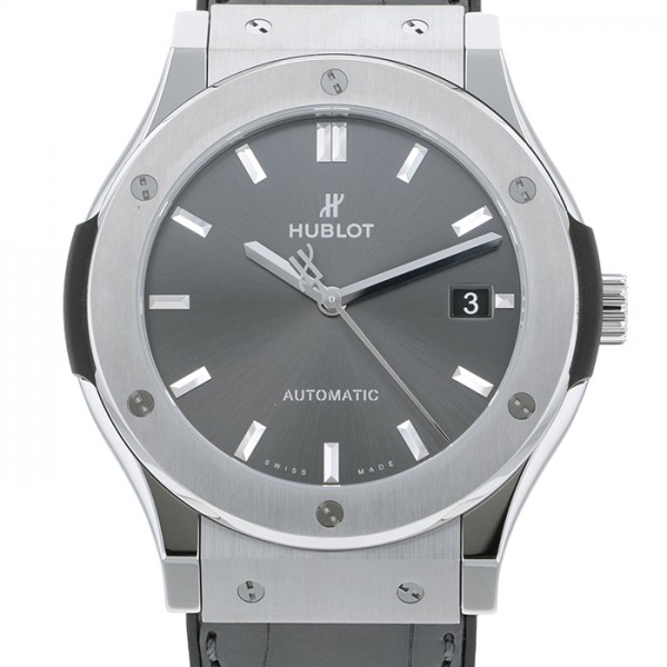 hublot classicfusion ウブロ クラシックフュージョン チタニウム レーシンググレー 511.nx.7071.lr