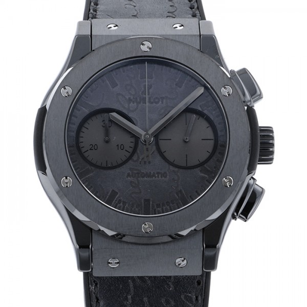 hublot classicfusion ウブロ クラシックフュージョン クロノグラフ ベルルッティ スクリット オールブラック 世界限定250本 521.cm.0500.vr.ber17