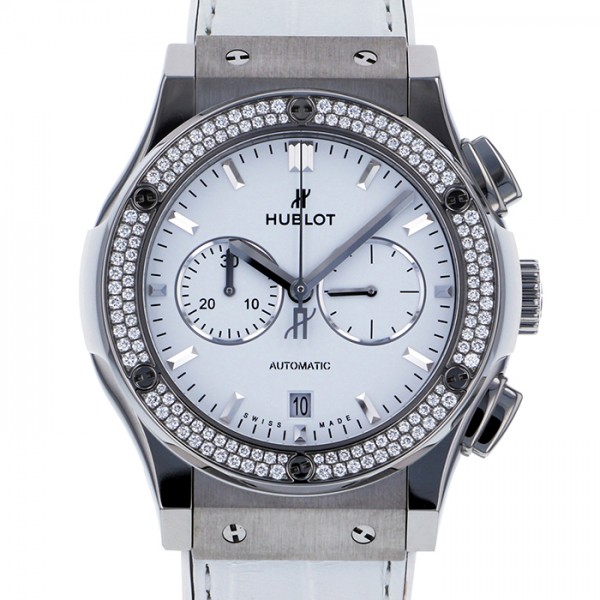 hublot classicfusion ウブロ クラシックフュージョン チタニウム クロノグラフ ホワイトダイヤ 541.ne.2010.lr.1104