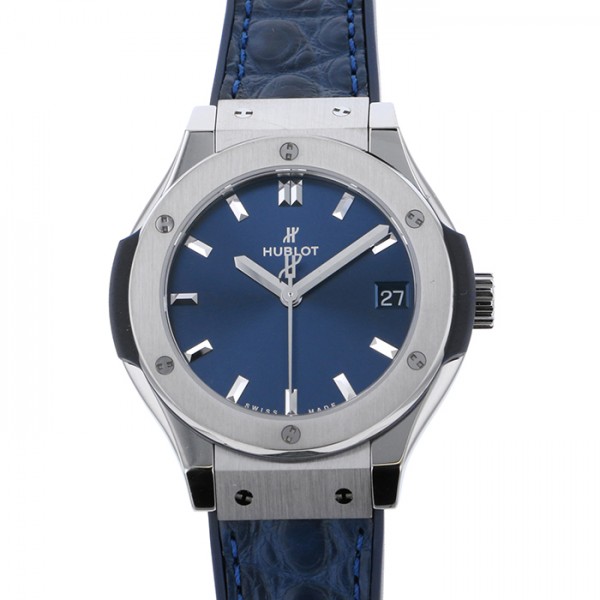 hublot classicfusion ウブロ クラシックフュージョン ブルー チタニウム 581.nx.7170.lr