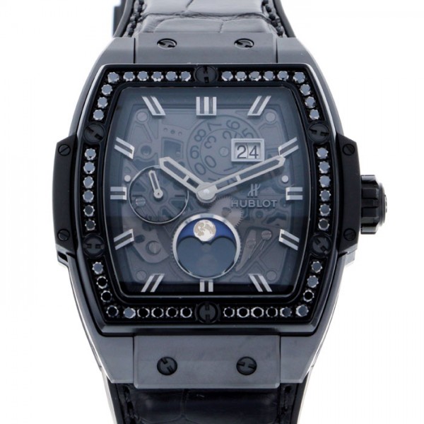 hublot spiritofbigbang ウブロ スピリット・オブ・ビッグバン ムーンフェイズ オールブラックダイヤモンド 647.ci.1110.lr.1200