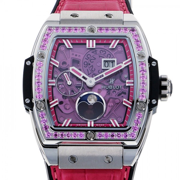 hublot spiritofbigbang ウブロ スピリット・オブ・ビッグバン ムーンフェイズ チタニウム ピンク 647.nx.7371.lr.1233