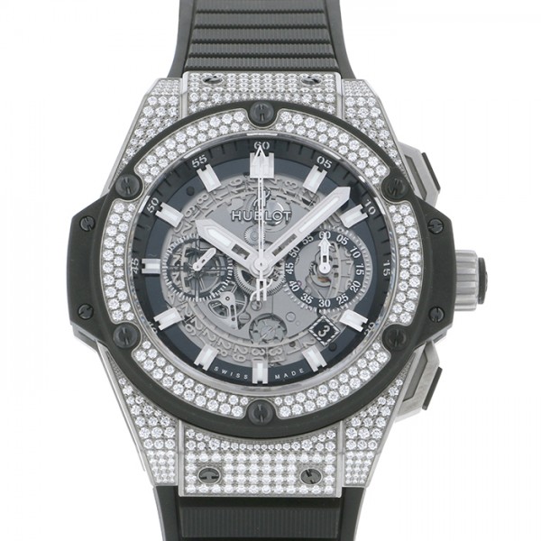 hublot kingpower ウブロ キングパワー ウニコ チタニウム ダイヤ 701.nx.0170.rx.1704