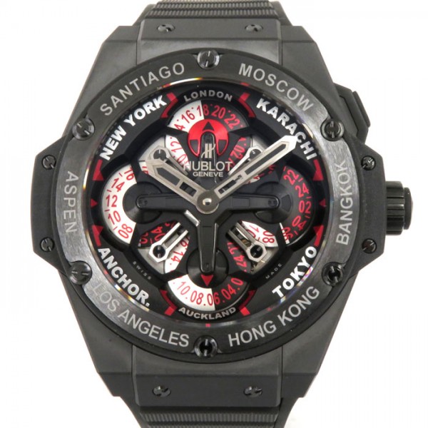 恒寶 金威 宇舶 王權 Unico 格林威治標準時間 陶瓷的 771.ci.1170.rx