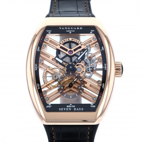 franckmuller vanguard FRANCK MULLER Vanguard 7 Days Power reserve skeleton v45s6sqt5nnrnr/cr