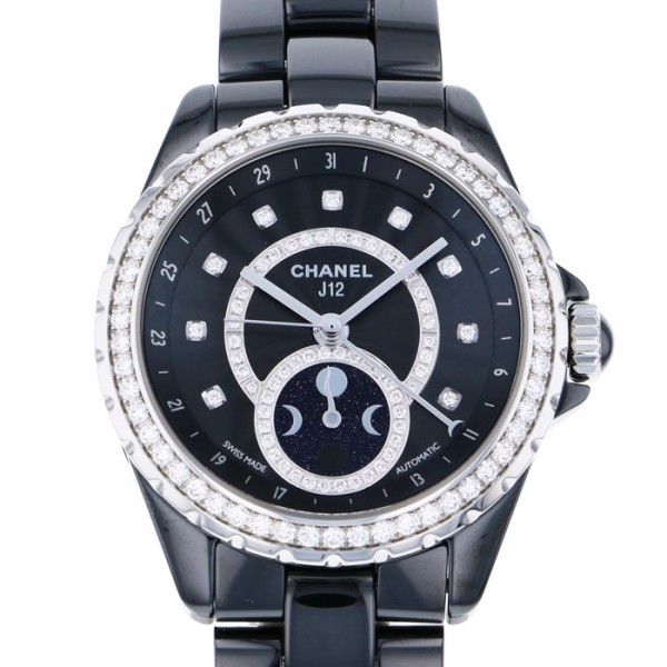 chanel j12 シャネル J12 ファーズ ドゥ リュヌ h3407