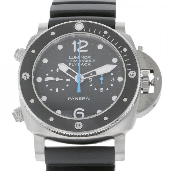 panerai submersible PANERAI Submersible 1950 3 Days Chrono Flyback Automatic Titanio pam00615