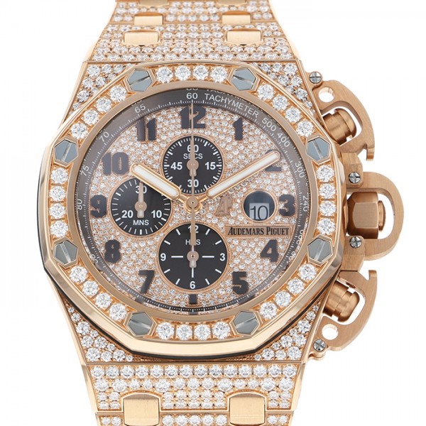 audemarspiguet royaloakoffshore オーデマ・ピゲ ロイヤルオーク オフショア ベゼル・ブレスダイヤ 26215or.zz.1239or.01