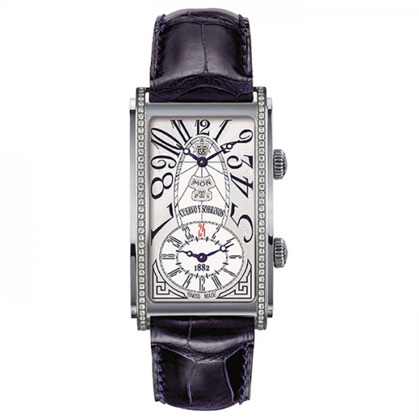 cuervoysobrinos prominente クエルボ・イ・ソブリノス プロミネンテ デュアルタイム デイデイト 1124-1aag-s1