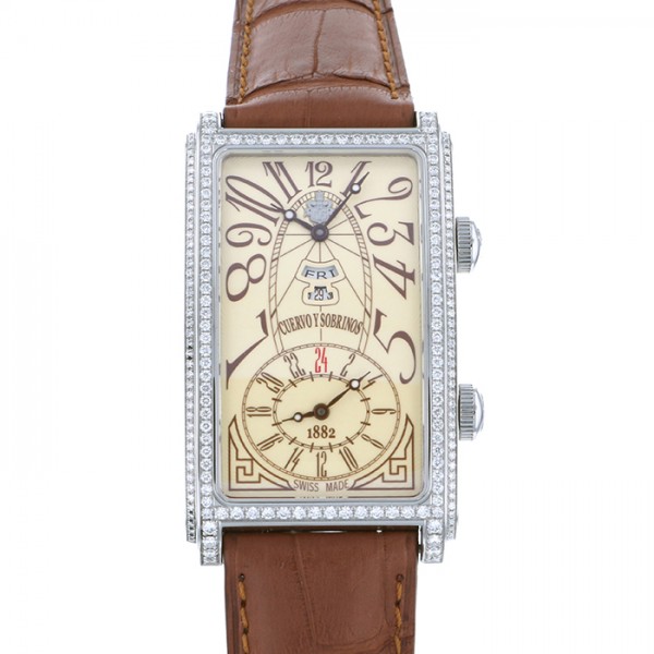 cuervoysobrinos prominente クエルボ・イ・ソブリノス プロミネンテ デュアルタイム デイデイト 1124-1acg-sp