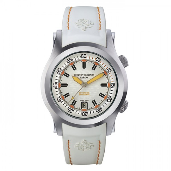 crow and nephews sturdy Cuervo y Sobrinos Robust Buceador 2806-1ba