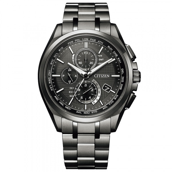 citizen attesa シチズン アテッサ ブラックチタンシリーズ at8044-56e