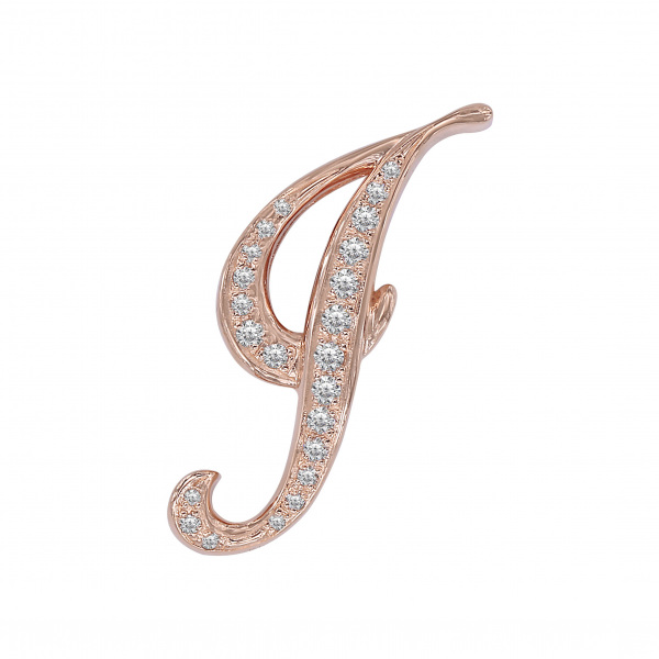 yukizaki alpha ユキザキ アルファ イニシャルペンダントトップ【I】Mサイズ【正規品】 y.alpha.12.22.i.m