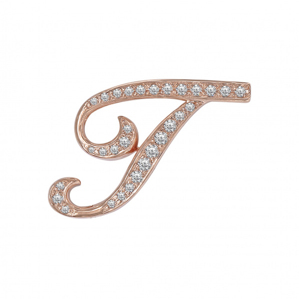 yukizaki alpha ユキザキ アルファ イニシャルペンダントトップ【T】Mサイズ【正規品】 y.alpha.12.22.t.m