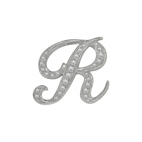 yukizaki alpha ユキザキ アルファ イニシャルペンダントトップ【R】Mサイズ【正規品】 y.alpha.12.9.r.m