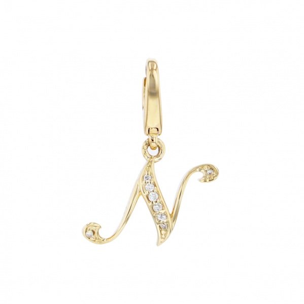 yukizaki alpha-putit ユキザキ アルファプティ イニシャルチャーム【N】【正規品】 y.alpha.putite.32.6.n