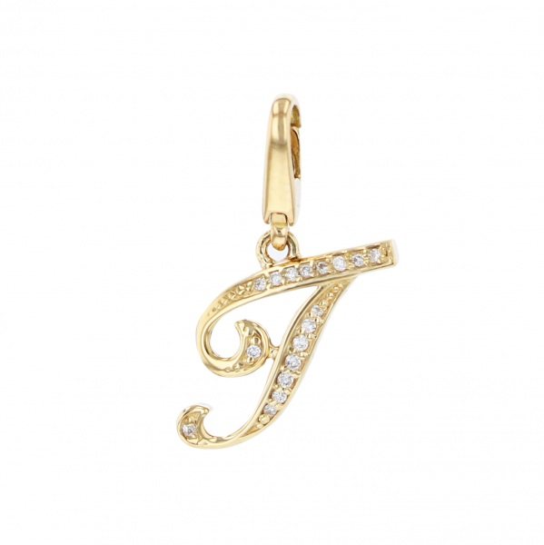 yukizaki alpha-putit ユキザキ アルファプティ イニシャルチャーム【T】【正規品】 y.alpha.putite.32.6.t