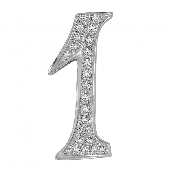 yukizaki nombre ユキザキ ノンブル ナンバーペンダントトップ【1】Lサイズ【正規品】 y.nombre.12.9.1.l