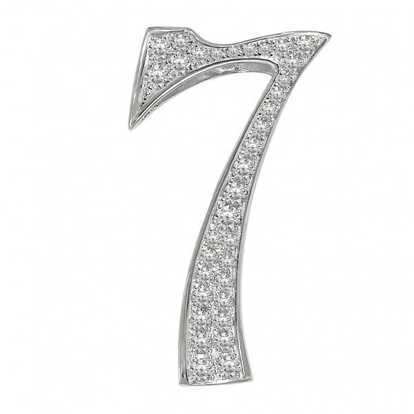 yukizaki nombre ユキザキ ノンブル ナンバーペンダントトップ【7】Lサイズ【正規品】 y.nombre.12.9.7.l