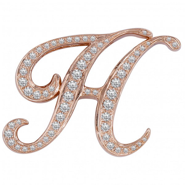 yukizaki alpha ユキザキ アルファ イニシャルペンダントトップ【H】Lサイズ【正規品】 y.alpha.12.22.h.l