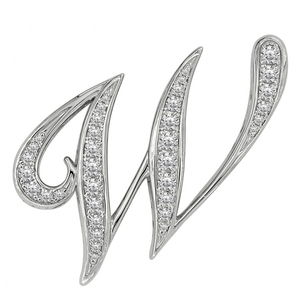 yukizaki alpha ユキザキ アルファ イニシャルペンダントトップ【W】Lサイズ【正規品】 y.alpha.12.9.w.l