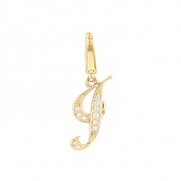 yukizaki alpha-putit ユキザキ アルファプティ イニシャルチャーム【I】【正規品】 y.alpha.putite.32.6.i