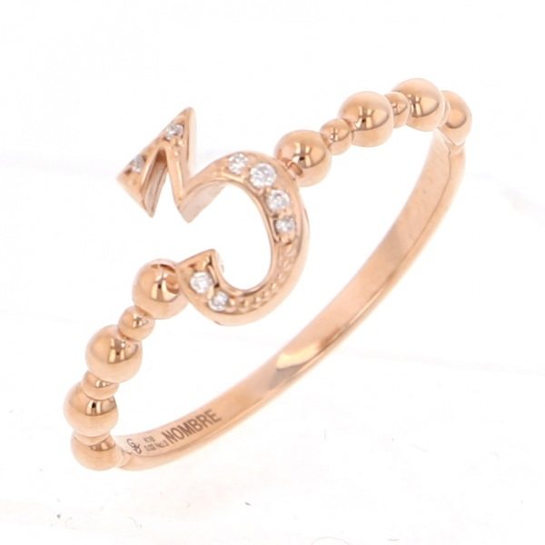 yukizaki nombre-putit Snowy NOMBRE PUTIT Number ring [3] [Genuine] y.nombre.putite.1.22.3