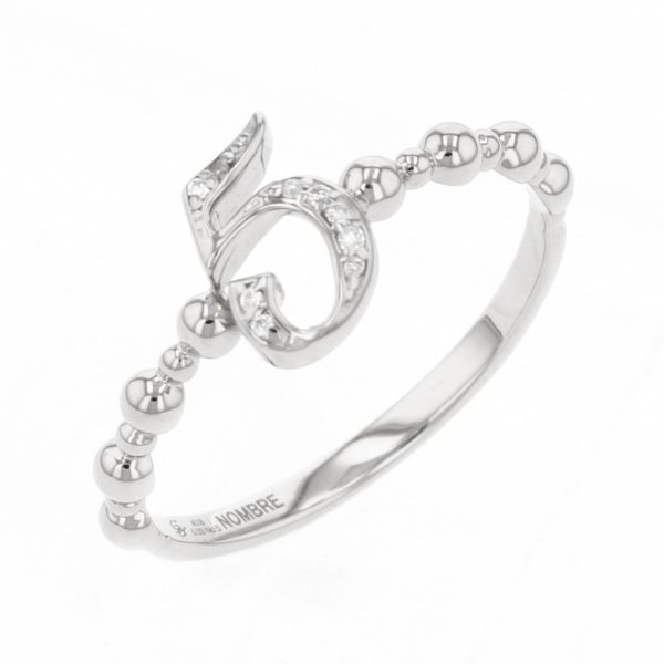 yukizaki nombre-putit Snowy NOMBRE PUTIT Number ring [5] [Genuine] y.nombre.putite.1.9.5