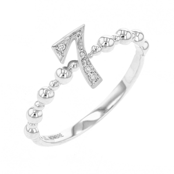 yukizaki nombre-putit Snowy NOMBRE PUTIT Number ring [7] [Genuine] y.nombre.putite.1.9.7