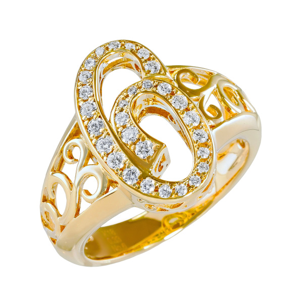キラキラ❗️１ct✨ダイヤモンド✨ゴールド✨リング✨約12号✨指輪 新品 ユキザキ(YUKIZAKI) 高級指輪/リングの通販 - ブランド