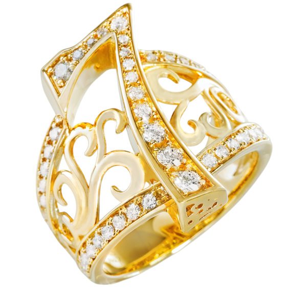 yukizaki nombre Snowy Nomble [Made-to-order products] Number ring [7] large size [regular article] y.nombre.1.6.7.l