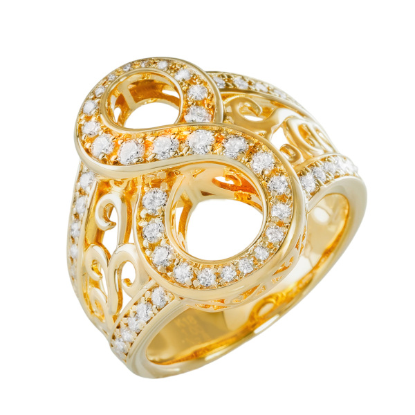 yukizaki nombre Snowy Nomble [Made-to-order products] Number ring [8] large size [regular article] y.nombre.1.6.8.l