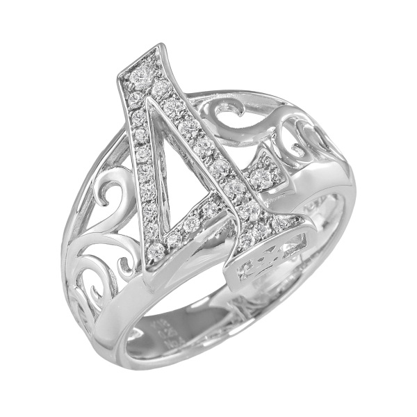 yukizaki nombre Snowy Nomble [Made-to-order products] Number ring [4] small size [regular article] y.nombre.1.9.4.s