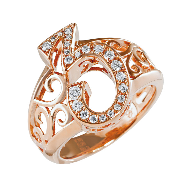 yukizaki nombre Snowy Nomble [Made-to-order products] Number ring [3] Small size [Regular article] y.nombre.1.22.3.s