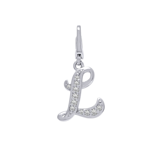 yukizaki alpha-putit ユキザキ アルファプティ 【受注生産品】イニシャルチャーム【L】【正規品】 y.alpha.putite.32.9.l