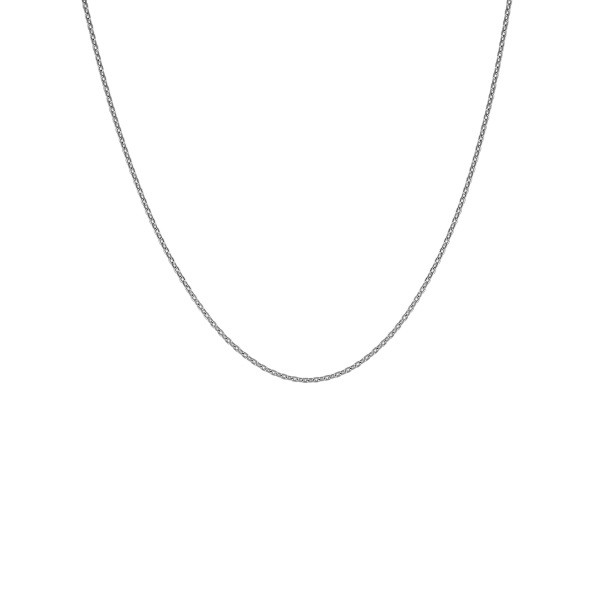 yukizakiselect chain ユキザキセレクトジュエリー チェーン 約45cm K18WG 小豆0.38 NC 