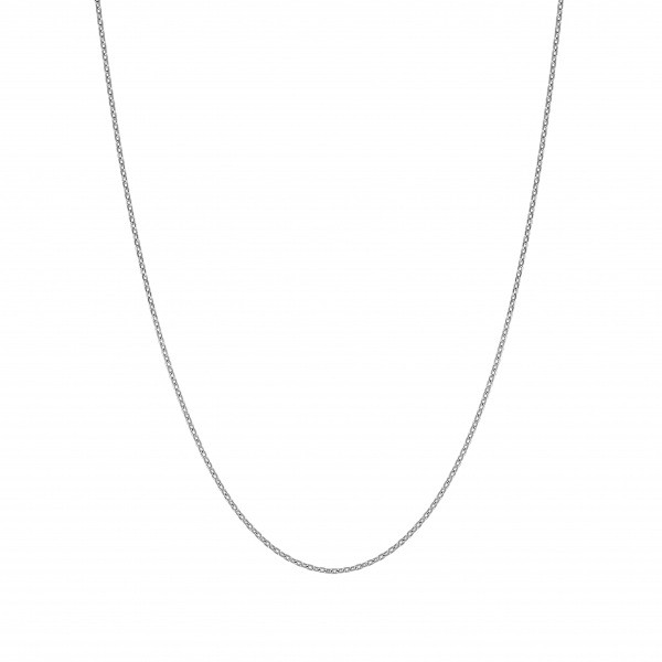 yukizakiselect chain ユキザキセレクトジュエリー チェーン 約50cm K18WG 小豆0.38 NC 