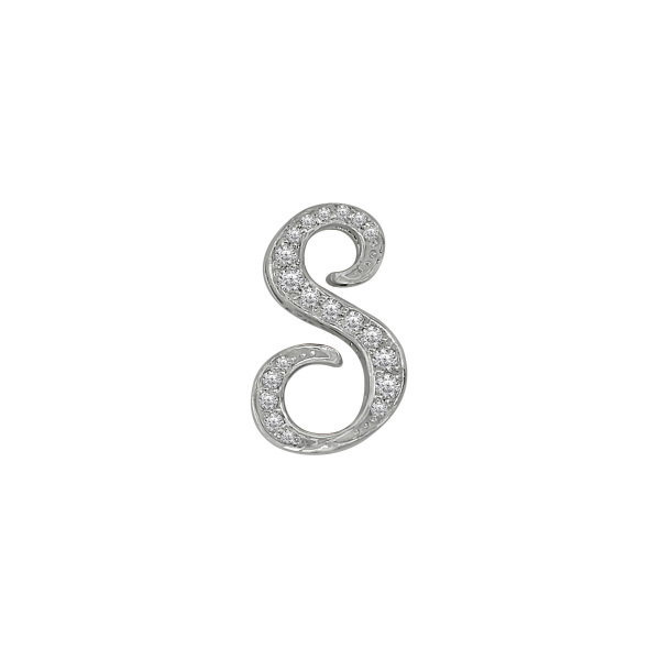 yukizaki alpha ユキザキ アルファ イニシャルペンダントトップ【S】Sサイズ【正規品】 y.alpha.12.9.s.s