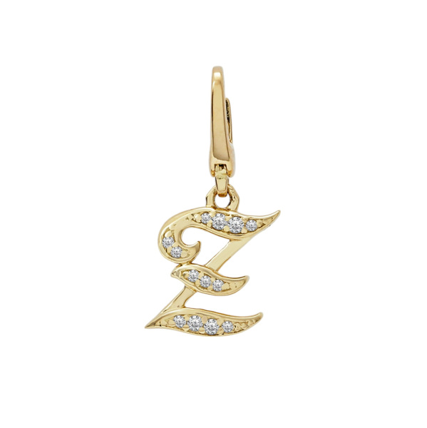 yukizaki alpha-putit ユキザキ アルファプティ 【受注生産品】イニシャルチャーム【Z】【正規品】 y.alpha.putite.32.6.z