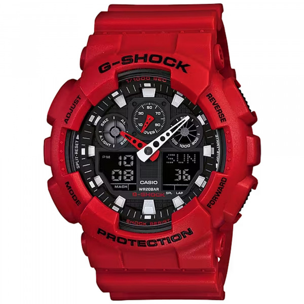 casio gshock Casio G Shock GA-100 SERIES ga-100b-4ajf