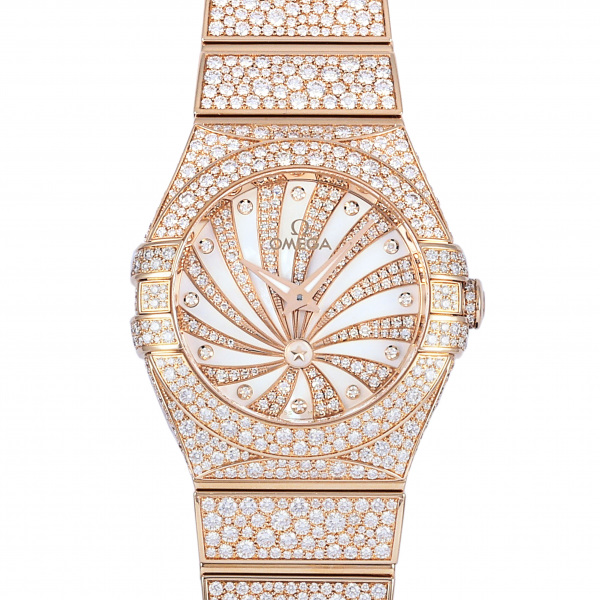 omega constellation オメガ コンステレーション クオーツ 27mm 123.55.27.60.55.009