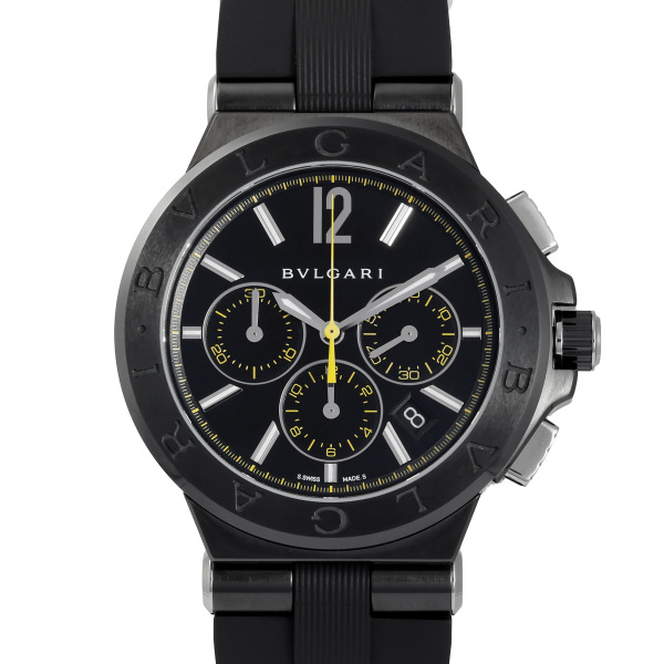 bvlgari diagono ブルガリ ディアゴノ ウルトラネロ クロノグラフ dg42bbscvdch2