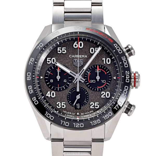 tagheuer carrera タグ・ホイヤー カレラ キャリバー ホイヤー02 クロノグラフ ポルシェスペシャルエディション cbn2a1f.ba0643