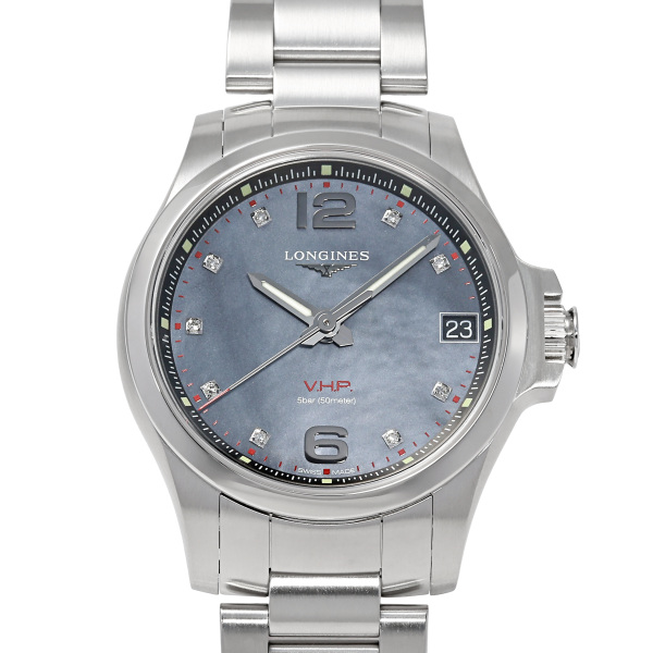 longines conquest v.h.p ロンジン コンクエスト V.H.P.  l3.316.4.88.6