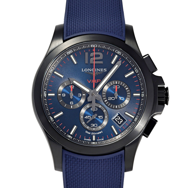 longines conquest v.h.p ロンジン コンクエスト V.H.P. クロノグラフ l3.717.2.96.9