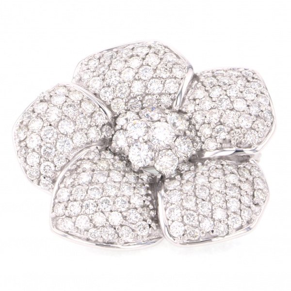 yukizakiselect ProperOther ユキザキセレクトジュエリー OTHER ホワイトゴールド ダイヤモンド ブローチ 