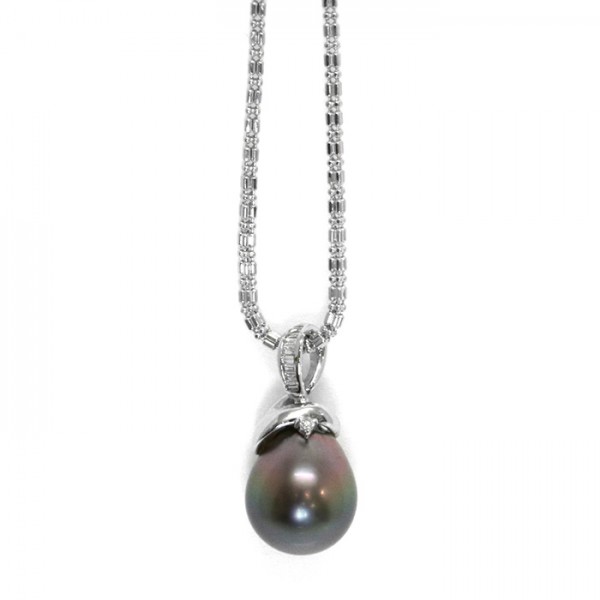 yukizakiselect pearl ユキザキセレクトジュエリー パール ブラックパールネックレス 