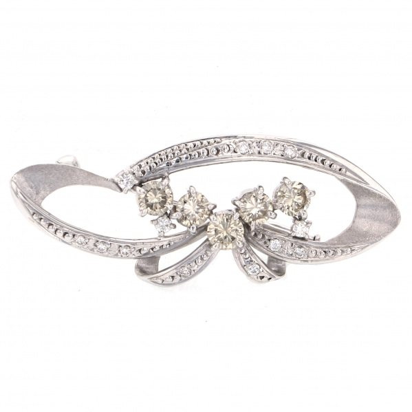 yukizakiselect ProperOther ユキザキセレクトジュエリー OTHER ホワイトゴールド ダイヤモンド ブローチ 