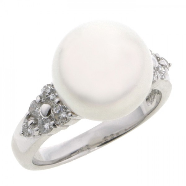 yukizakiselect 珍珠 柚木﨑精選珠寶 珍珠色 鉑金 南洋明珠 戒指 